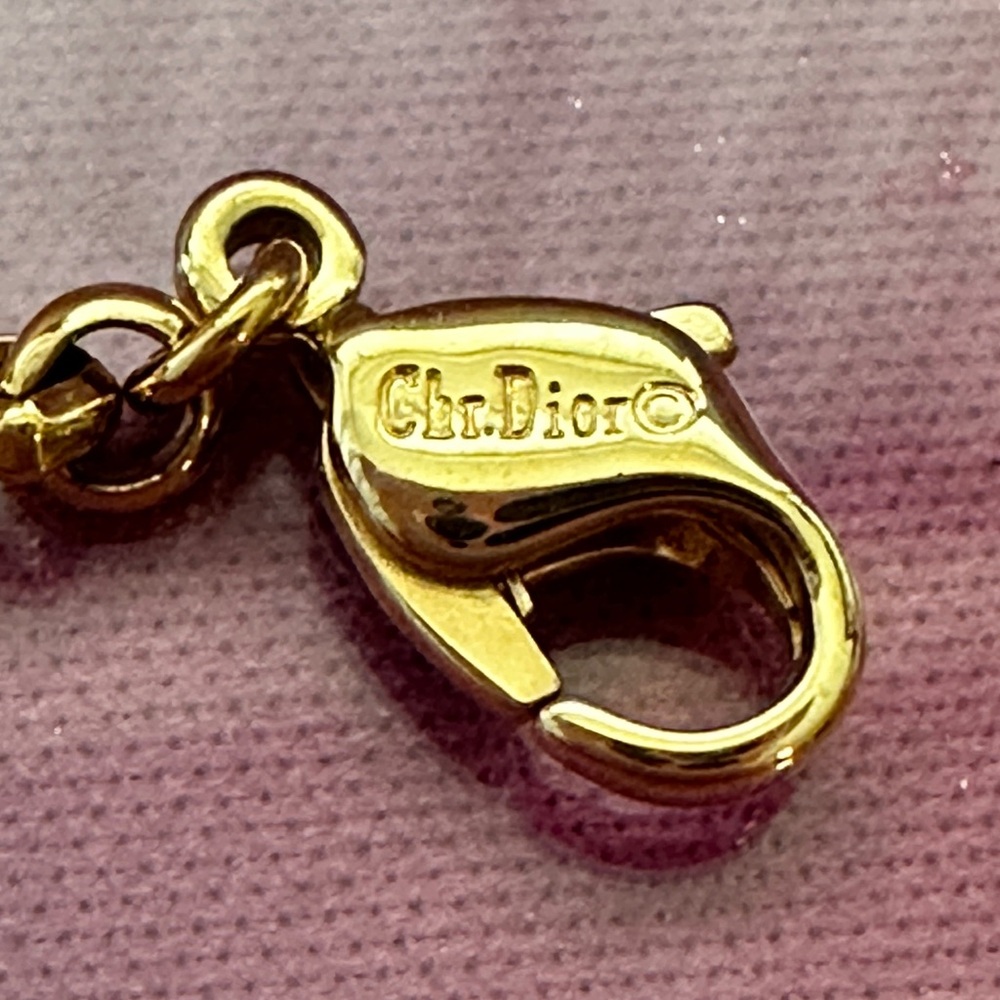 Vintage Christian Dior Bracelet (EVC; Gold) - Picture 5 of 6